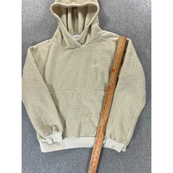 The North Face Sherpa Fleece Hoodie Pullover (Women's Small) Off White - Picture 5 of 13